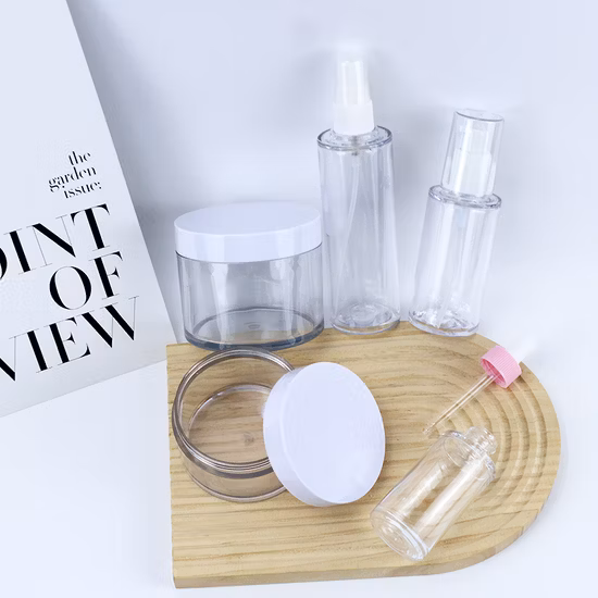 OEM ODM Cosmetic Packaging Design Perfume Bottle Set 100ml 50ml with Beautiful Cap