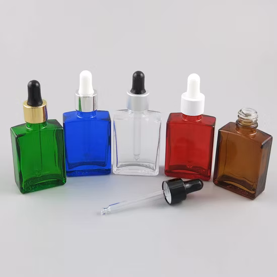 Frosted Opal White High Purity Glass Cosmetic Bottles for Body and Skin Care Face Oils Serums