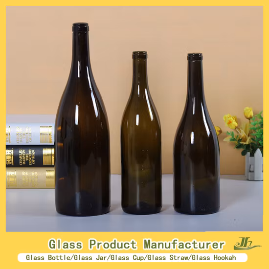 China-Glasflaschenhersteller für Wasser/Getränke/Milchtee/Saft/Öl/Rebe/Brandy/Bier/Whisky/Vokda