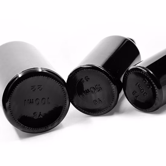 15 ml kostenlose Probe, runde Glasparfümflasche für ätherische Öle mit Sprühdeckel