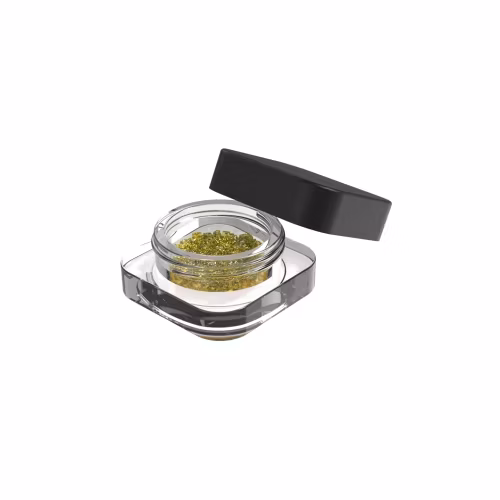 Opalweißes Glas, 5 ml, 9 ml, kindersicheres Glasgefäß für konzentrierte Wachsölverpackungen